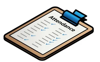 A Simple Attendance Checklist For Viewers